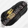 Olcsó 2x RCA-RCA cable, 10m Black-Gold (IT8018)